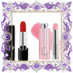 (Bản Mới) Set 2 Son Dior Rouge Couture 999 Đỏ Tươi & Addict Lip Glow 001 Hồng Nhạt Bộ Son Cao Cấp Chính Hãng, Sang Trọng, Đẹp Mịn Màng Nhập Khẩu