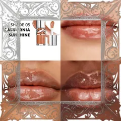 (Nhập Khẩu) Son Bóng Yves Saint Laurent YSL Love Shine Plumping Oil Gloss Màu 5 Cam Đất 6ml Son Dưỡng Môi Tăng Độ Bóng, Chính Hãng Chính Hãng