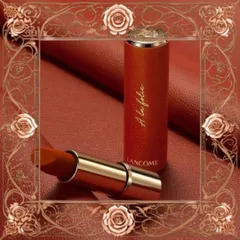 (Cao Cấp) Son Lancôme Limited 196 A La Folie Son Môi Đỏ Gạch Quyến Rũ, Dưỡng Ẩm Tự Nhiên, Phù Hợp Mọi Dịp Hàng Chuẩn