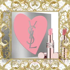 (Loại Tốt) Set 2 Son Dưỡng Yves Saint Laurent YSL Candy Glow 44B Nude Lavalliere & 1B Pink Sunrise Mềm Mại & Tự Nhiên Cho Môi Đầy Đủ