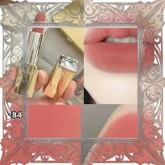 (Bản Mới) Son Dior Rouge Dior Lipstick 284 Rose Bavarde Son Môi Hàng Hiệu Thiết Kế Vỏ Vàng Sang Trọng, Chất Son Mềm Mịn, Màu Hồn Hàng Chuẩn