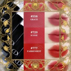 (Chính Hãng) Son Dior Rouge Dior 999 Đỏ Tươi Son Môi Nhung Chính Hãng Set Vàng Phiên Bản Giới Hạn Velvet Finish Thời Thượng Chính Hãng