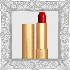 (Đẳng Cấp) Son Gucci Rouge À Lèvres Satin Màu 502 Eadie Scarlet Son Môi Đỏ Lạnh Chính Hãng, Độ Bám Màu Tốt, Dưỡng Ẩm Chính Hãng