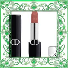 (Cao Cấp) Son Dior Rouge Dior Couleur Couture Velvet 724 Tendresse Đỏ Hồng Nâu Sang Trọng, Chất Son Mềm Mịn, Phù Hợp Mọi Tông Da Chính Hãng