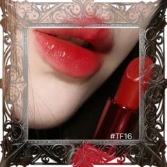 (Cao Cấp) Son Tom Ford Love Lip Color Matte Màu 16 Đỏ Thuần Limited Edition TF 16 Scarlet Rouge Son Môi Chính Hãng Sang Trọng, Độ Bám Màu Tốt Nhập Khẩu