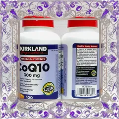 (Loại Tốt) Viên uống CoQ10 300mg Kirkland 100 viên nhập khẩu Mỹ Hỗ trợ tim mạch và tăng cường năng lượng Uy Tín