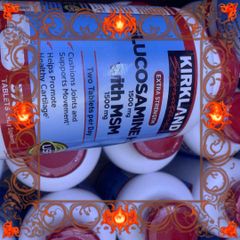 (Nhập Khẩu) Viên khớp Glucosamine HCl 1500mg với MSM 1500mg Kirkland Hỗ trợ xương khớp, 375 viên, Mỹ Hàng Chuẩn
