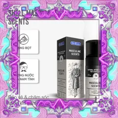 (Hàng Chuẩn) Dung dịch vệ sinh nam dạng bọt Shell Masculine Scents 100ml Hương thơm quyến rũ, kháng khuẩn, sạch sẽ và thoáng mát. Mẫu Mới