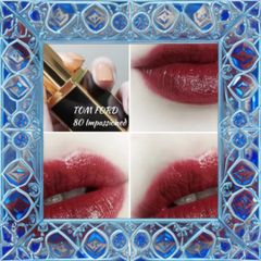 (Nhập Khẩu) Son Tom Ford Satin Matte 80 Impassioned Sắc Đỏ Nâu Quyến Rũ Son Chính Hãng Dưỡng Ẩm, Bám Màu Tốt, Sang Trọng Cho Mỗi Dịp Uy Tín