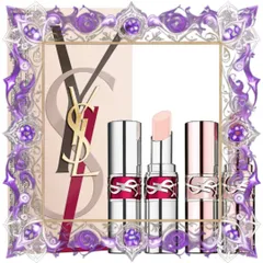 (Cao Cấp) Set Son Dưỡng Yves Saint Laurent YSL Loveshine 02 Candy Glaze & 44B Candy Glow Màu Hồng Tươi Tắn Dưỡng Ẩm Tuyệt Vời Chính Hãng