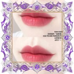 (Loại Tốt) Son Lì Tom Ford TF Lip Color Satin Matte 26 Hồng Đào Sang Trọng,, Màu Sắc Đẹp, Chính Hãng Hàng Chuẩn