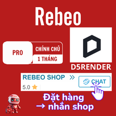 Mua Tài Khoản D5render Pro Giá Siêu Rẻ - REBEO Shop