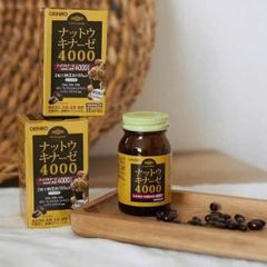 Viên Uống Nattokinase 4000FU Orihiro Nhật Bản – Hỗ Trợ Phòng Ngừa Tai Biến, Bảo Vệ Tim Mạch, Tăng Cường Tuần Hoàn Máu