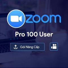 Nâng Cấp Tài Khoản Chính Chủ Zoom Pro 100 Người - 1 Tháng