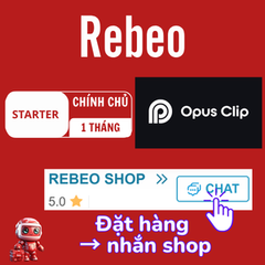 Mua Tài Khoản Opus Clip Giá Rẻ, Nâng Chính Chủ 1 Tháng - Rebeo Shop 783711