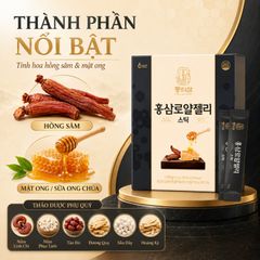 [DongUiSam] Tinh Chất Hồng Sâm Mật Ong Hàn Quốc Royal Jelly Stick - 100 Gói