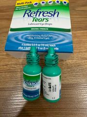 Thuốc nhỏ mắt Refresh Tears hỗ trợ làm dịu nhất thời cảm giác nóng rát, khó chịu (15ml) của Mỹ