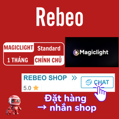 Tài khoản MagicLight AI Chính Chủ 1 Tháng Giá Rẻ - Rebeo Shop
