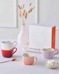 Set 4 cốc hình tim Le Creuset 220ml