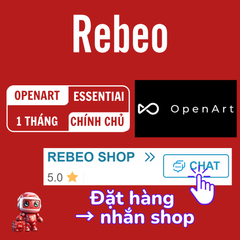Tài Khoản Chính Chủ Openart AI 1 Tháng Giá Siêu Rẻ - REBEO Shop