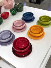 Set 6 đĩa phẳng Moos 22cm cầu vồng