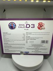 Dha calci d3 plus hp gold - Bổ sung canxi, phát triển chiều cao, giảm nguy cơ loãng xương, còi xương (H/ 2 lọ x 30 viên)