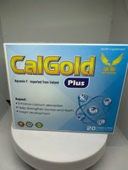 CalGold Plus Nhãn Vàng - Bổ Sung Canxi Từ Tảo Biển Đỏ, Hỗ Trợ Xương Chắc Khỏe
