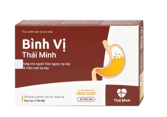 Viên uống giảm acid dịch vị Bình Vị Thái Minh (2 vỉ x 10 viên)