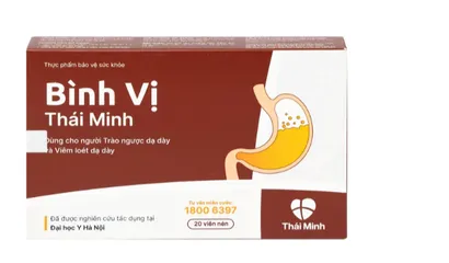 Viên uống giảm acid dịch vị Bình Vị Thái Minh (2 vỉ x 10 viên)