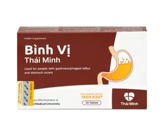 Viên uống giảm acid dịch vị Bình Vị Thái Minh (2 vỉ x 10 viên)