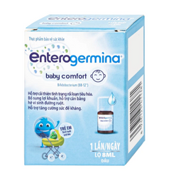 Men vi sinh Enterogermina Baby Comfort Sanofi cho trẻ sơ sinh chứa lợi khuẩn BB12 (Lọ 8ml)