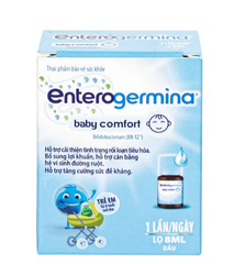 Men vi sinh Enterogermina Baby Comfort Sanofi cho trẻ sơ sinh chứa lợi khuẩn BB12 (Lọ 8ml)