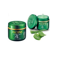 Kem Dưỡng Da Toàn Thân Lô Hội Aloins 180g Nhật Bản, giúp cấp ẩm sâu, làm dịu da và nuôi dưỡng làn da sáng mịn