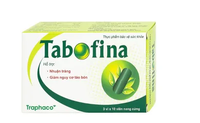 Viên hỗ trợ giảm nguy cơ táo bón Tabofina Traphaco (3 vỉ x 10 viên)