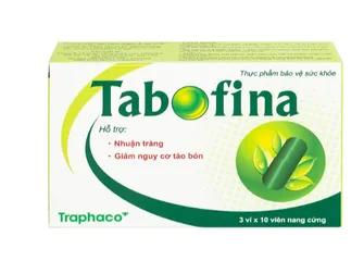 Viên hỗ trợ giảm nguy cơ táo bón Tabofina Traphaco (3 vỉ x 10 viên)