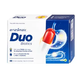 Viên hỗ trợ tăng cường tiêu hóa Enzymax Duo Biotics MHD (2 vỉ x 10 viên)