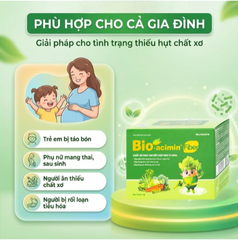 Cốm giúp làm giảm táo bón Bio-acimin Fiber Meracine (30 gói)