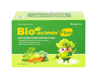 Cốm giúp làm giảm táo bón Bio-acimin Fiber Meracine (30 gói)