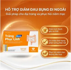 Viên giảm triệuu chứngg ruột Tràng Phục Linh Plus (2 vỉ x 10 viên)