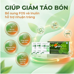 Bột hòa tan giúp giảm táo bón Infogoss IAP (30 gói)