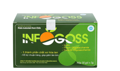 Bột hòa tan giúp giảm táo bón Infogoss IAP (30 gói)