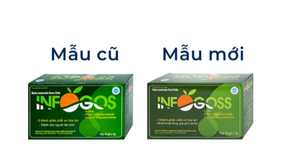 Bột hòa tan giúp giảm táo bón Infogoss IAP (30 gói)