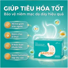 Viên giúp tiêu hóa Gastosic CVI (3 vỉ x 10 viên)