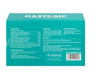 Viên giúp tiêu hóa Gastosic CVI (3 vỉ x 10 viên)