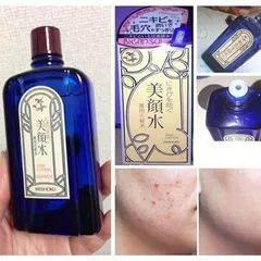 Nước Hoa Hồng Meishoku Bigan 90ml, nổi bật với khả năng kiểm soát bã nhờn, làm dịu nốt mụn sưng đỏ và se cồi mụn nhanh chóng