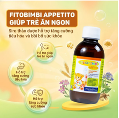 Siro hỗ trợ giúp trẻ ăn ngon Fitobimbi Appetito (200ml)