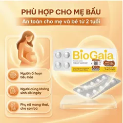 Viên bổ sung lợi khuẩn cho đường tiêu hóa BioGaia Protectis Tablets (10 viên)