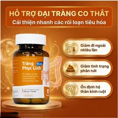 Viên giảm triệuu chứngg ruột Tràng Phục Linh Plus (80 viên)