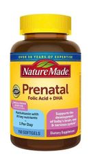 Vitamin tổng hợp cho bà bầu Prenatal DHA Nature Made 150 viên