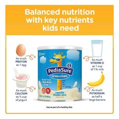 Sữa PediaSure Grow & Gain Nội Địa Mỹ 400g (Dành cho bé từ 2-13 tuổi) - Sữa Bột Công Thức